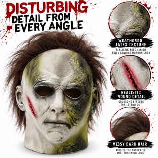Michael Myers Horror Mask – Scary Halloween Fancy Dress Costume