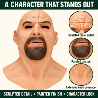 Walter White Mask – Heisenberg Style Fancy Dress Costume
