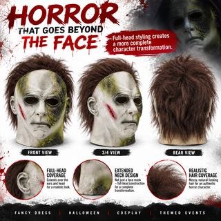 Michael Myers Horror Mask – Scary Halloween Fancy Dress Costume
