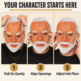 Indian Politician Leader Mask – Halloween Fancy Dress Costume