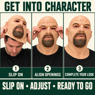 Walter White Mask – Heisenberg Style Fancy Dress Costume