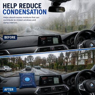K Collection Reusable Car Dehumidifier Bags for Damp & Condensation – 500g