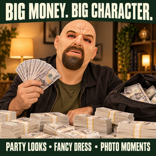 Walter White Mask – Heisenberg Style Fancy Dress Costume