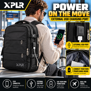XPLR Ryanair Voyager Cabin Backpack 40x30x20cm – 3 Colours