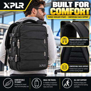 XPLR Ryanair Voyager Cabin Backpack 40x30x20cm – 3 Colours