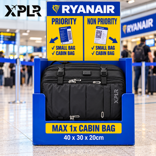 XPLR Ryanair Voyager Cabin Backpack 40x30x20cm – 3 Colours