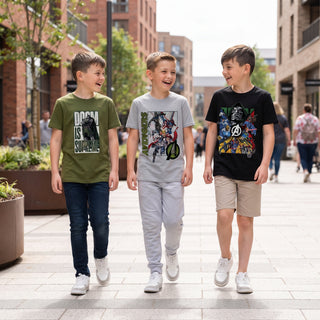 Marvel Avengers Doomsday Kids 3 Pack T-Shirts – Comic Clash – 3-14 Years