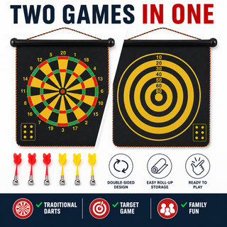 K Collection Dartboard Sets – Adult, Kids, Safety & Magnetic Dart Boards