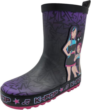 K-Pop Girls Wellies – Wellington Rain Boots – Sizes UK8 - UK2