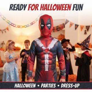 Kids Comic Hero Masked Superhero Costume - Sizes 3-4 to 7-8