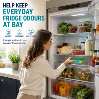 K Collection Fridge Air Freshener 120g – Lemon Scented - Pack Options