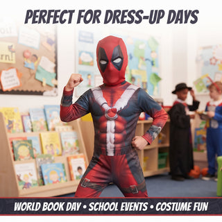 Kids Comic Hero Masked Superhero Costume - Sizes 3-4 to 7-8