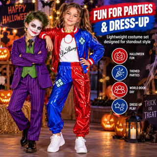 Girls Mischief Costume – Halloween Fancy Dress – Sizes 5-6 to 9-10