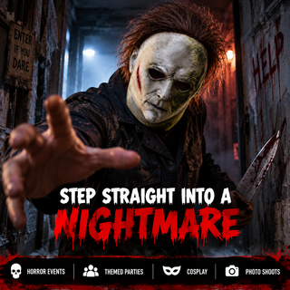Michael Myers Horror Mask – Scary Halloween Fancy Dress Costume