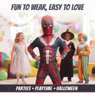 Kids Comic Hero Masked Superhero Costume - Sizes 3-4 to 7-8