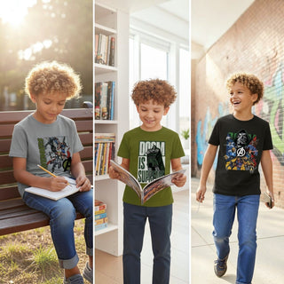 Marvel Avengers Doomsday Kids 3 Pack T-Shirts – Comic Clash – 3-14 Years