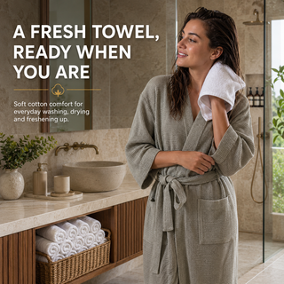 K Collection 12 Pack 100% Cotton Face Towels – 30 x 30cm