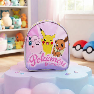 Pokémon Friends Kids Backpack – Pink & Lilac