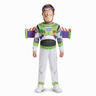 Kids Astronaut Costume Space Fancy Dress with Wings & Mask – Sizes 3-4 to 7-8