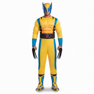 Adult Comic Claw Superhero Costume with Mask & Claws - Size XL