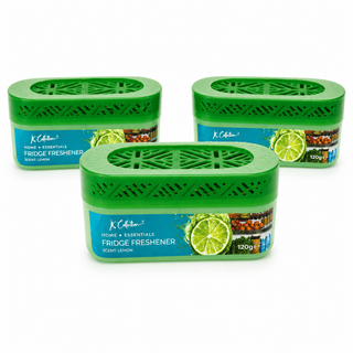 K Collection Fridge Air Freshener 120g – Lemon Scented - Pack Options