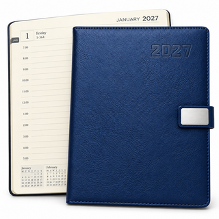 K Collection 2027 A4 Daily Planner - Page a Day - Hardcore Cover