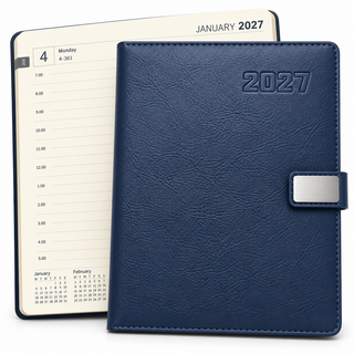 K Collection 2027 A5 Daily Planner - Page a Day - Hardcore Cover