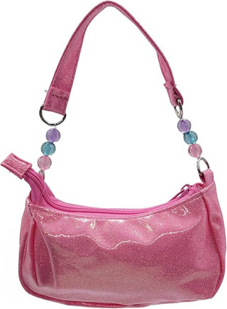 Peppa Pig Girls Pink Glitter Mini Shoulder Handbag