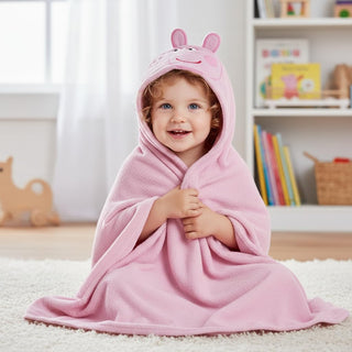 Peppa Pig Hooded Fleece Blanket – Pink 100 x 120cm