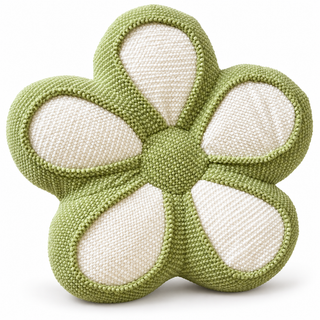K Collection 18" Plush Flower Shaped Cushion – 6 Bloom Colours