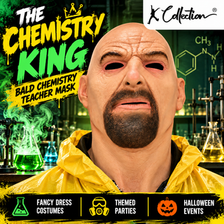 Walter White Mask – Heisenberg Style Fancy Dress Costume