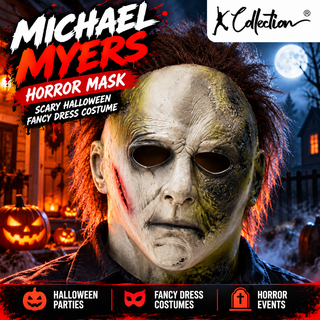 Michael Myers Horror Mask – Scary Halloween Fancy Dress Costume