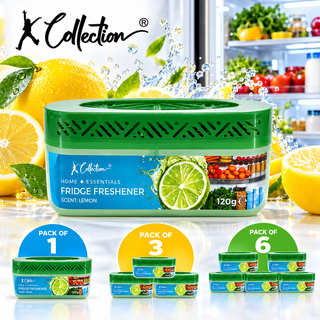 K Collection Fridge Air Freshener 120g – Lemon Scented - Pack Options