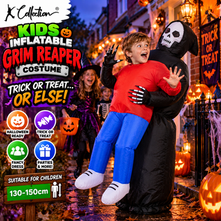 Kids Inflatable Grim Reaper Carry Me Costume - 130-150cm - Halloween