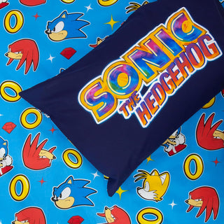 Sonic, Tails & Knuckles Single Duvet Cover Set