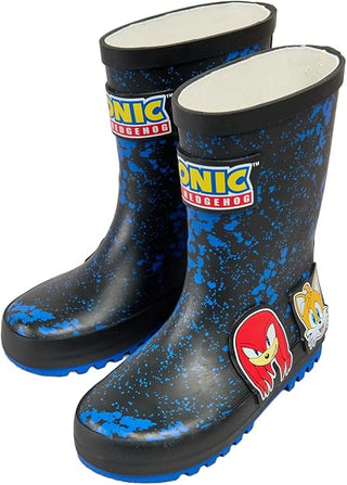 Sonic The Hedgehog Kids Wellies – Wellington Rain Boots – Sizes 7–13