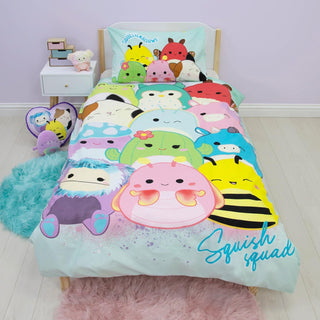 Squishmallows Flash Reversible Single Duvet Cover Set