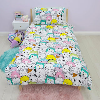 Squishmallows Flash Reversible Single Duvet Cover Set