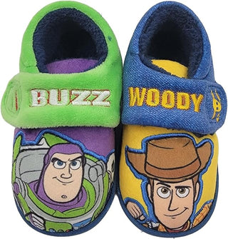 Disney Kids Toy Story Buzz and Woody Slippers UK Sizes 6-12