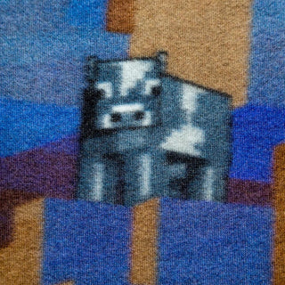 Minecraft Fleece Throw Blanket - Good Guys Design - 100% Polyester - 100 x 150cm