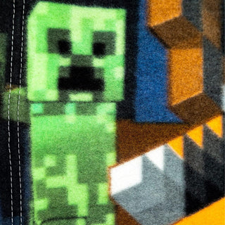Minecraft Fleece Throw Blanket - Good Guys Design - 100% Polyester - 100 x 150cm