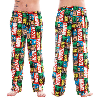 Keanu Mens 2 Pack Lounge Pants - Marvel Design - Sizes S - 2XL
