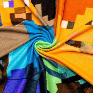 Minecraft Fleece Throw Blanket - Good Guys Design - 100% Polyester - 100 x 150cm
