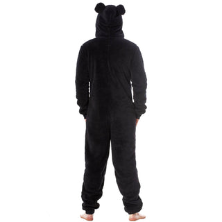 Keanu Mens Onesies - Gorilla Head Design - 100% Fleece Polyester - Adults