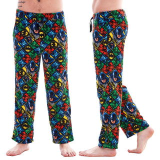 Keanu Mens 2 Pack Lounge Pants - Batman Design - Sizes S - 2XL