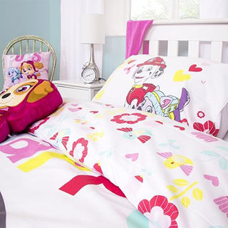 Paw Patrol Reversible Duvet Set - Be Happy! Design - Single