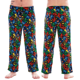 Keanu Mens 2 Pack Lounge Pants - Batman Design - Sizes S - 2XL