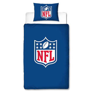 NFL Reversible Duvet Set - Logo Design - Single
