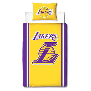 NBA Reversible Duvet Set - Los Angeles Lakers Design - Single and Double