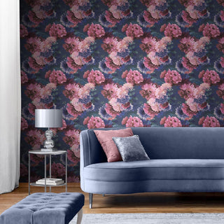 Muriva Lipsy Issey Blue Wallpaper 144062 – Stylish Contemporary Design